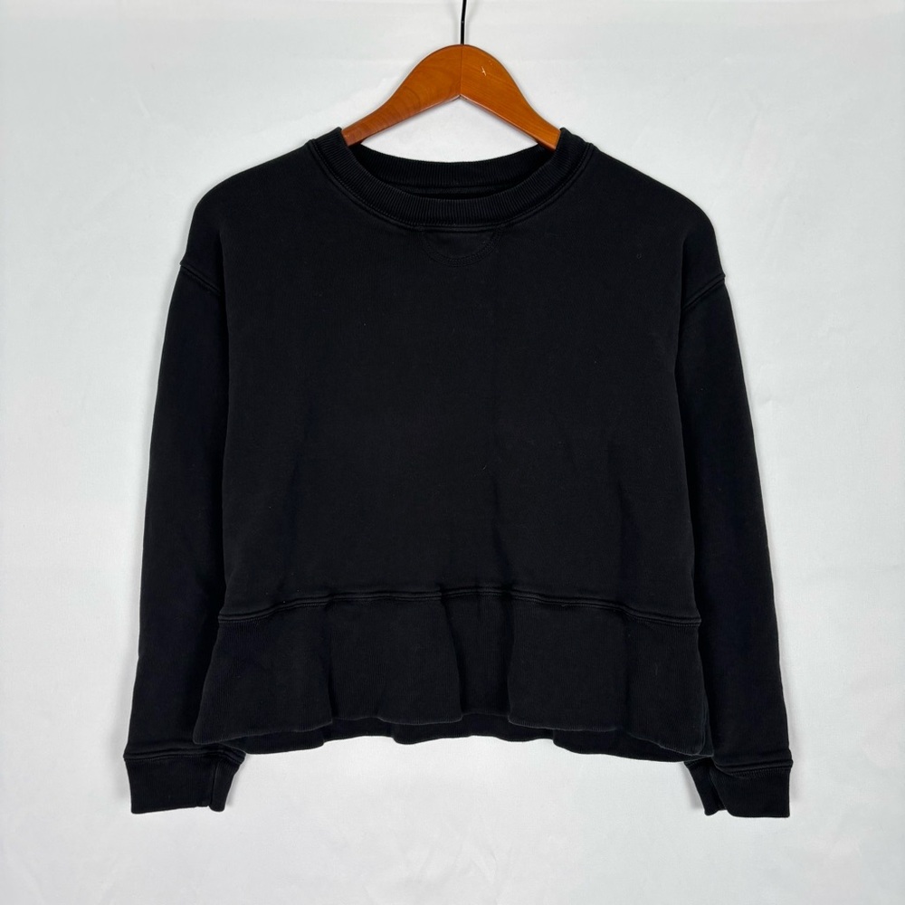 The Great The League Sweatshirt True Black Size 0 USA Black
